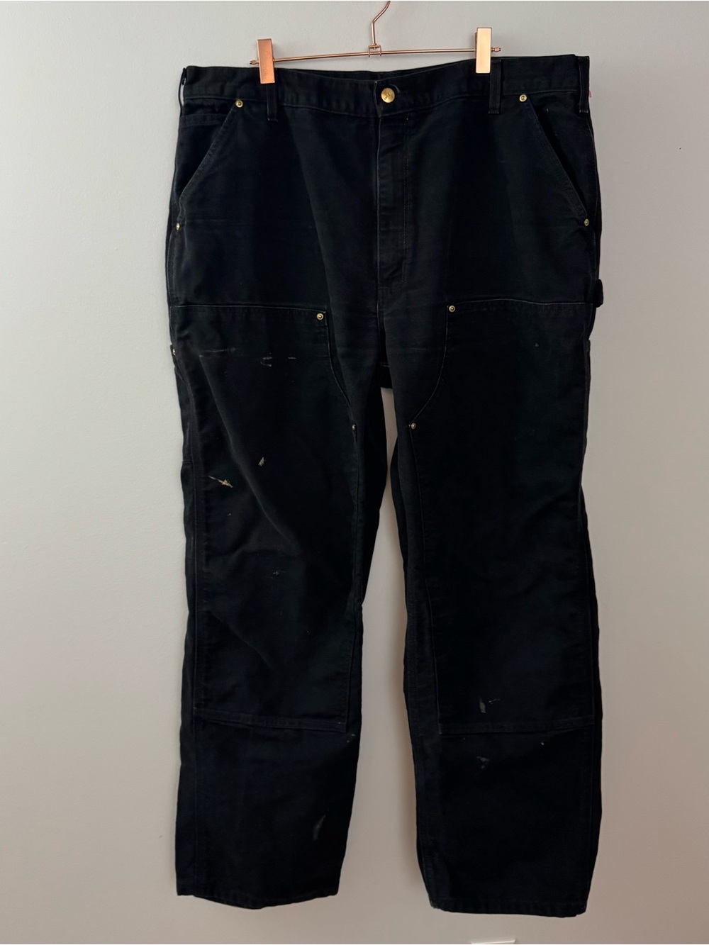 Vintage Carhartt Double Knee Carpenter Pants Workwear Distressed Men's 40x32